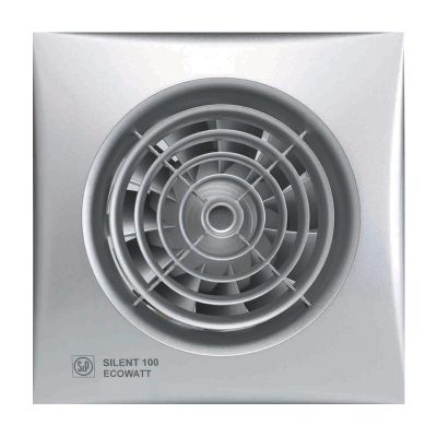 Накладной вентилятор Soler Palau SILENT-100 CZ SILVER ECOWATT