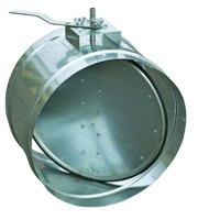 Заслонка оц. АЗД-100*150-РП