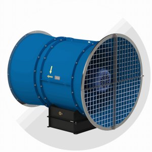 Установка вентиляторная приточная УВОП №4,5, Ø450 мм