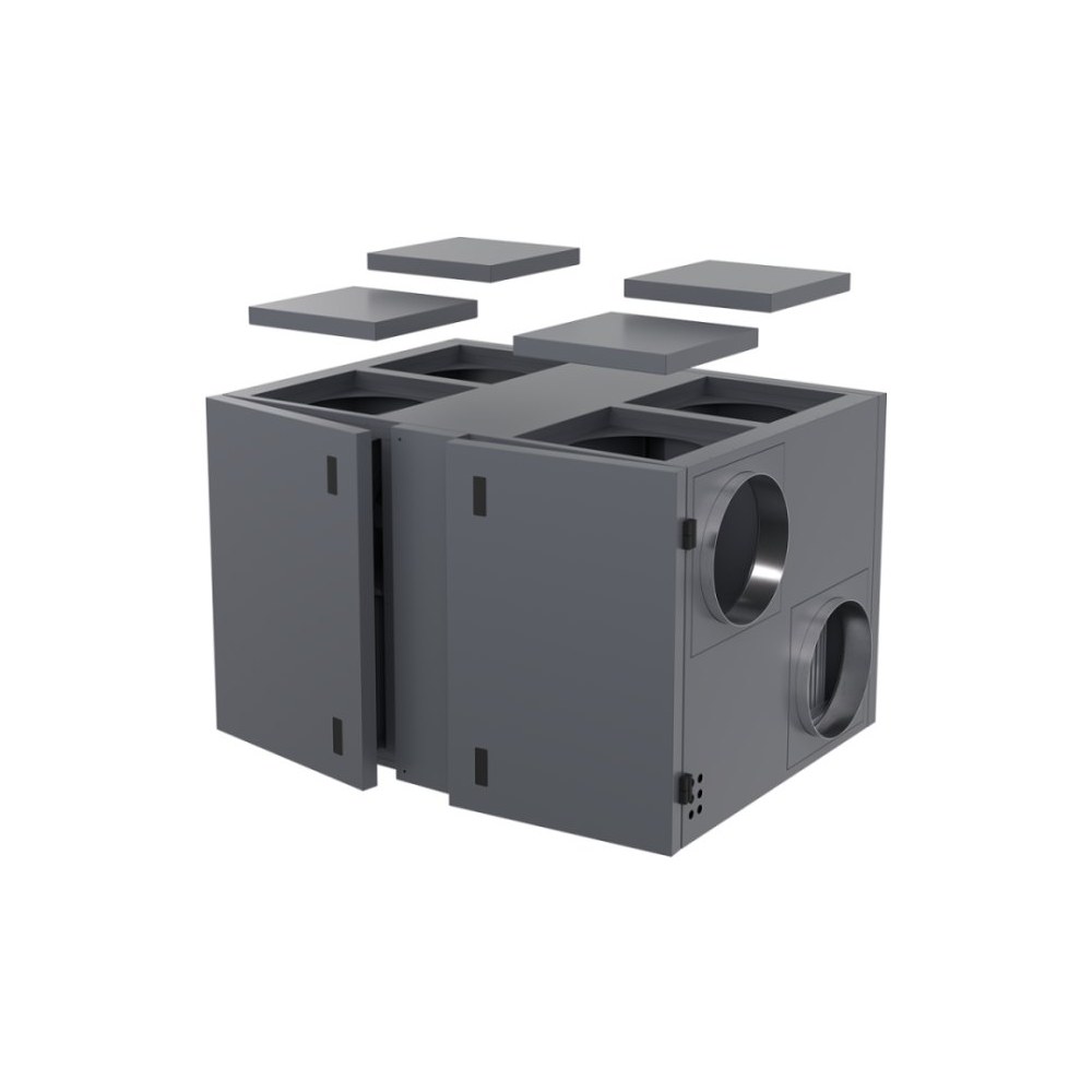 Приточно-вытяжная вентиляционная установка ZILON ZPVR-N 2000 UER EC
