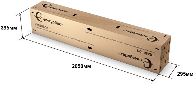 Трубка теплоизоляционная Energoflex Black Star 28×6 мм, 2 м