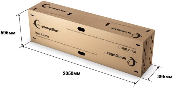 Трубка теплоизоляционная Energoflex Super 15×9 мм, 2 м